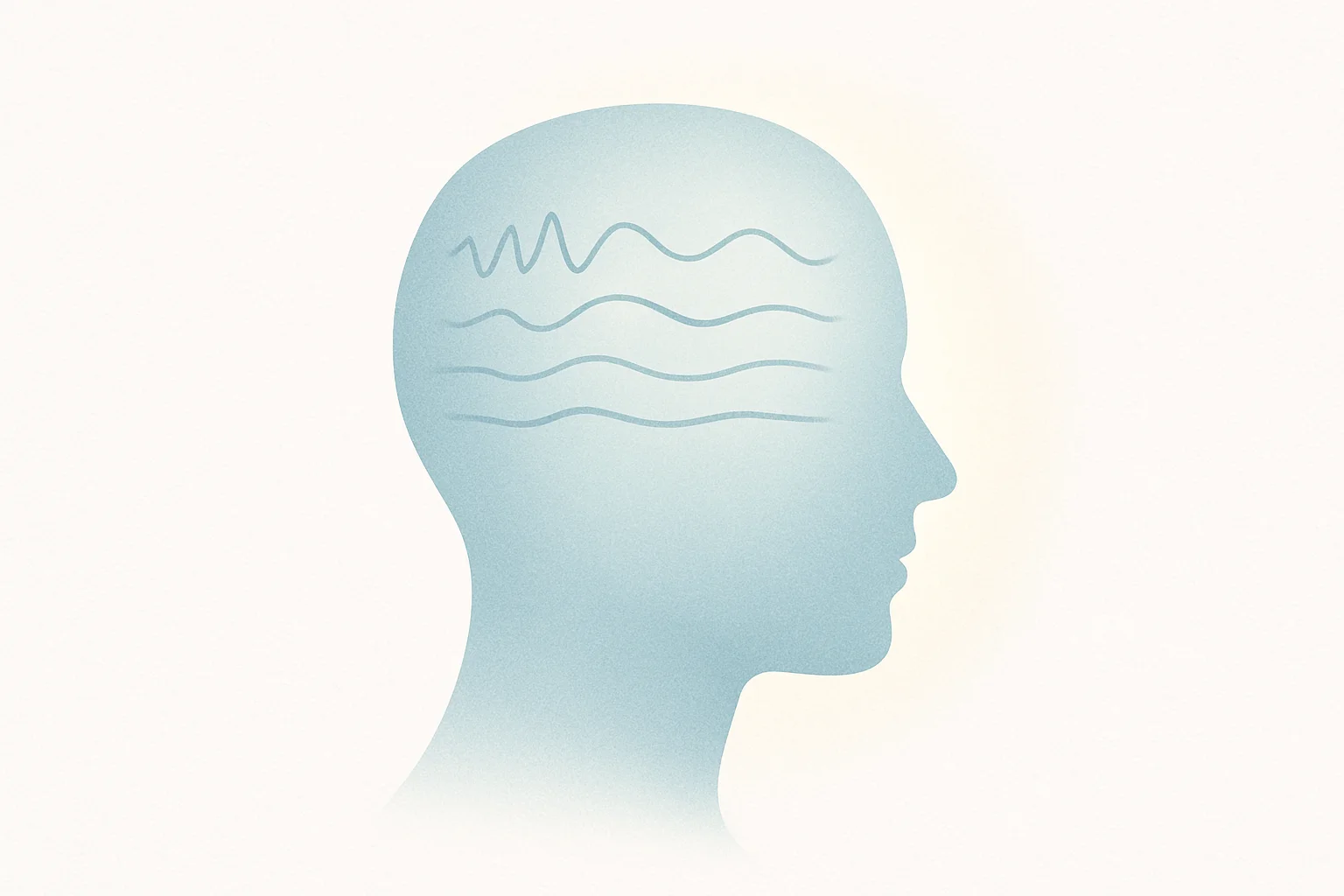 How CBD may calm an anxious mind: overactive thoughts settling into a calmer state