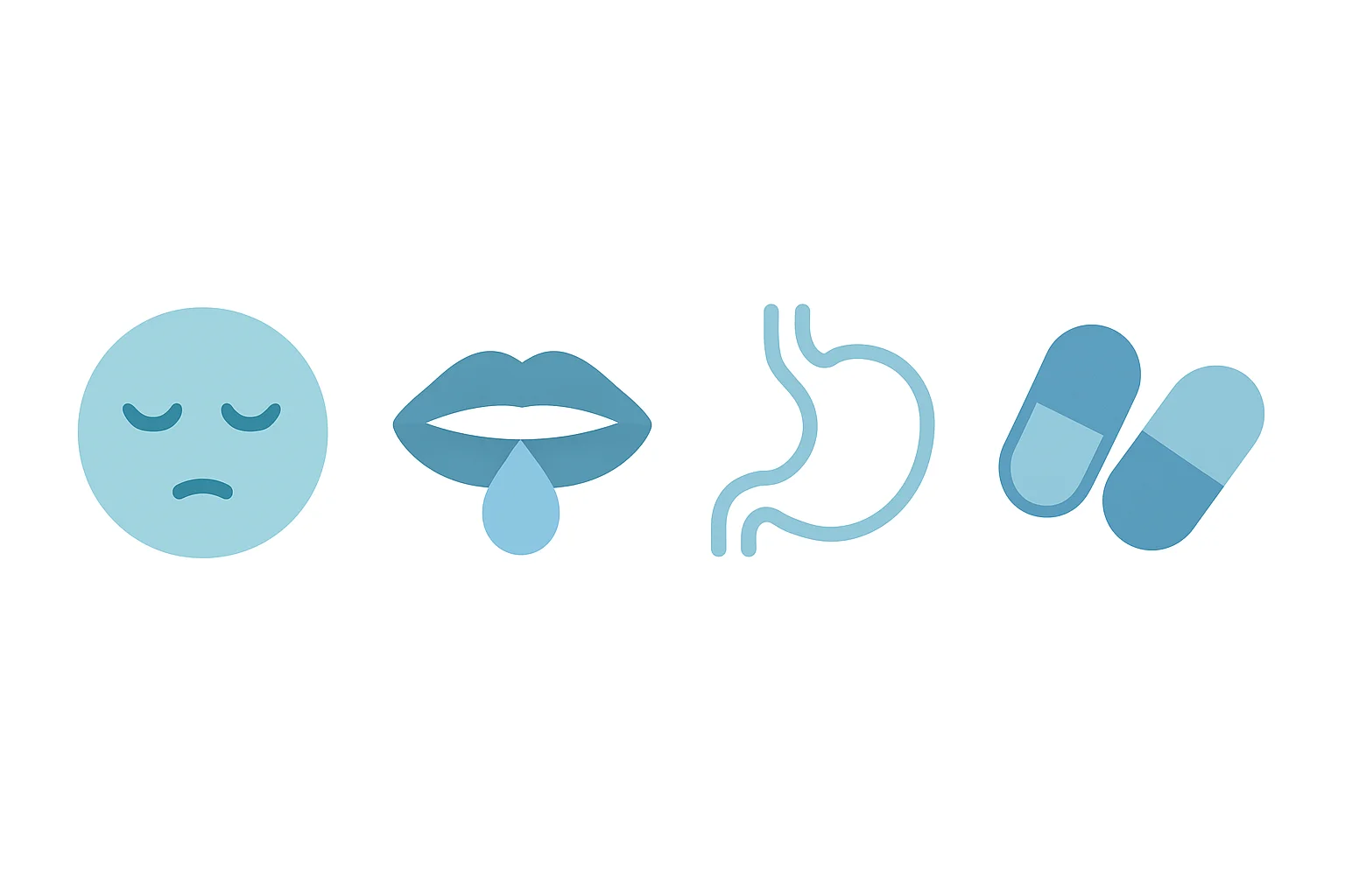 Common, mild CBD side effects: drowsiness, dry mouth, appetite changes and possible drug interactions
